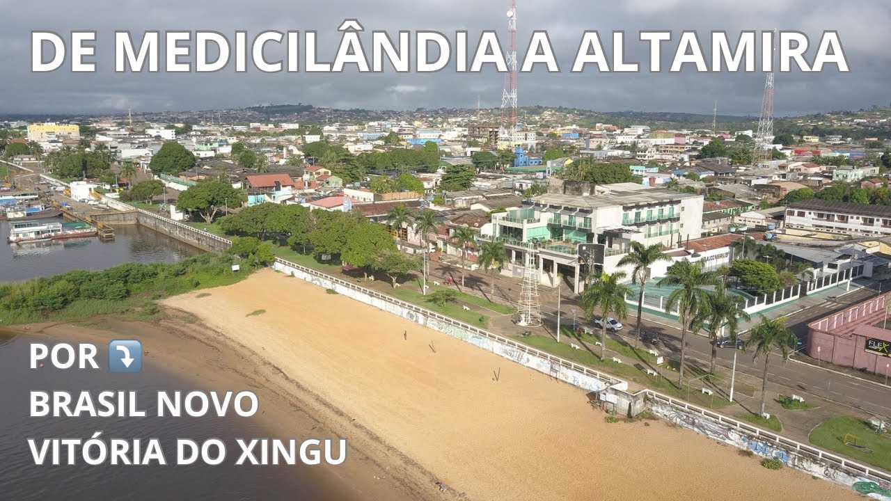 Viagem de Medicilândia a Altamira, passando por Brasil Novo e Vitória do Xingu