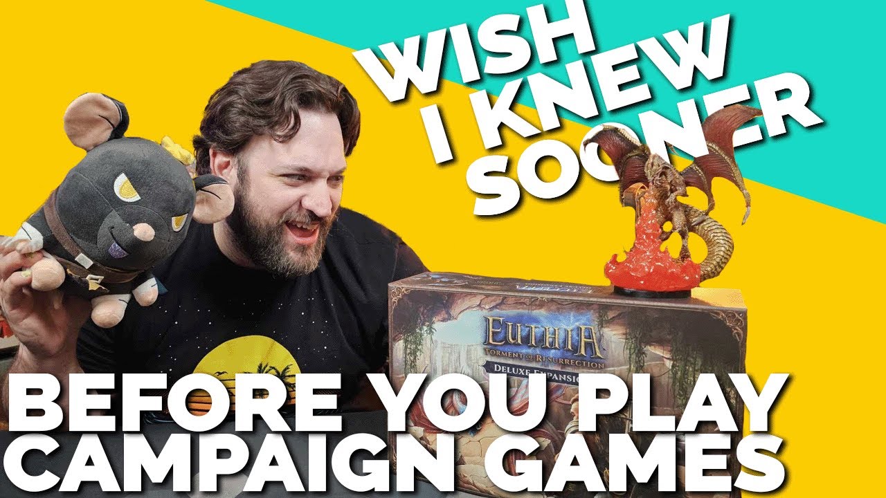 Things to Consider Before You Play A Campaign Board Game // I Wish I knew these sooner Game Brigade