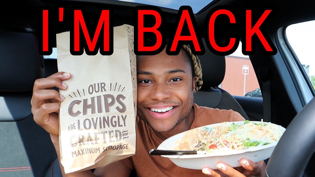 I'm Back! Chipotle Mukbang!!