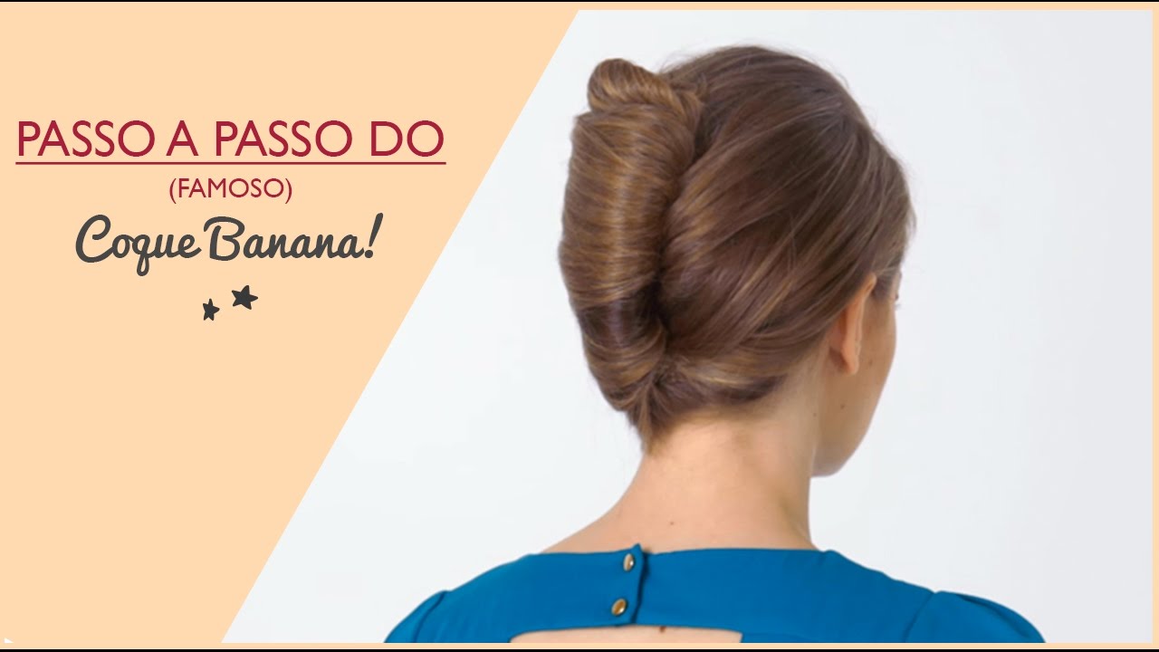 Aprenda a fazer o Coque Banana para o Ballet.