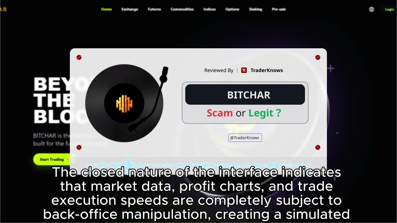 Crypto Warning: The Dangerous Realities Inside BITCHAR
