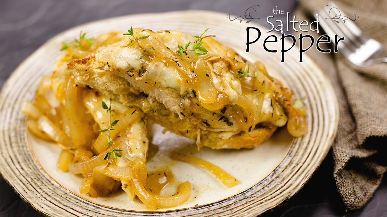 French Onion Chicken in the Ninja Foodi