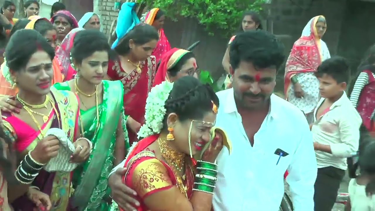 bidai#Bidai_मराठी बिदाई | Navri Emotional Video | Omsai Photography Kharwandi