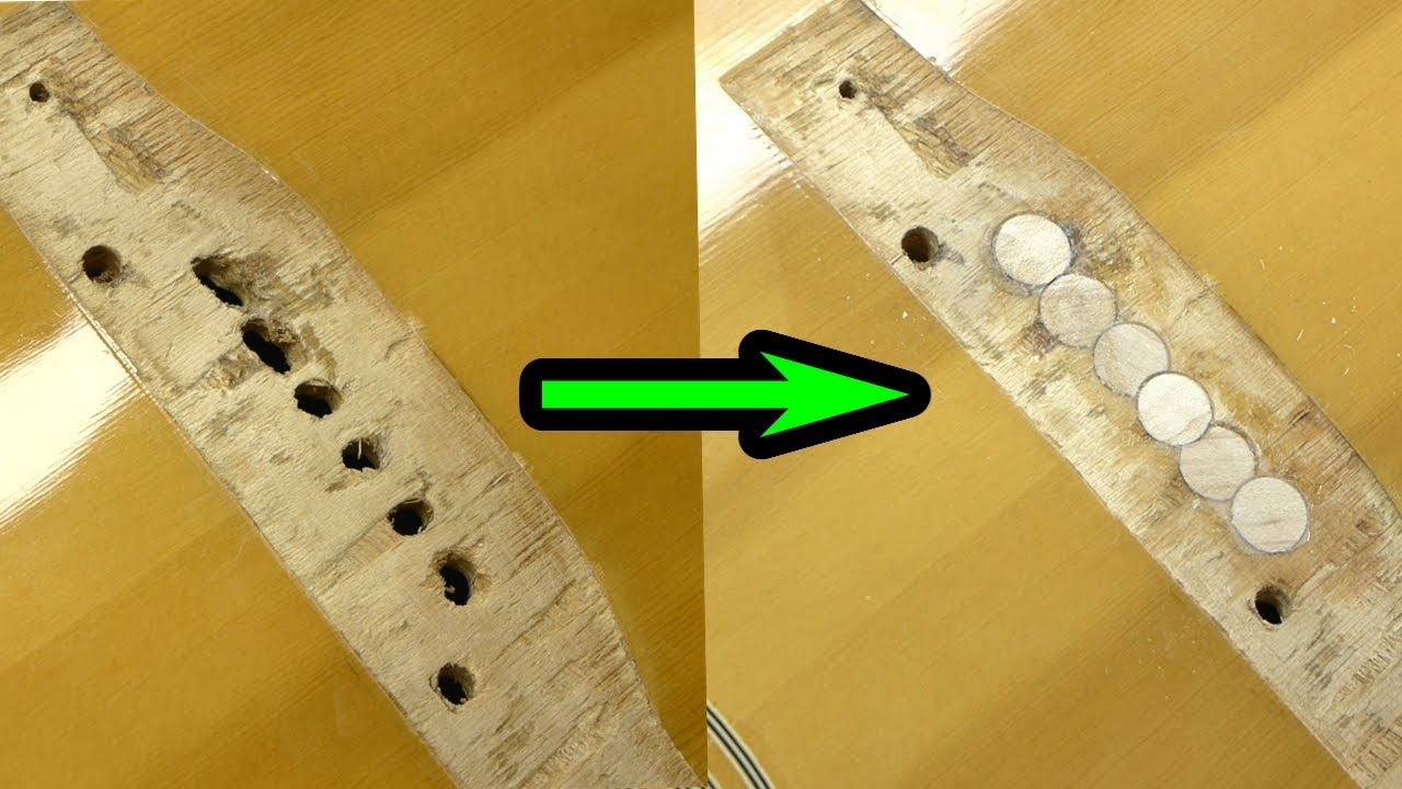 Stewmac Bridge Saver | Пластина и верхняя заглушка для акустической гитары
