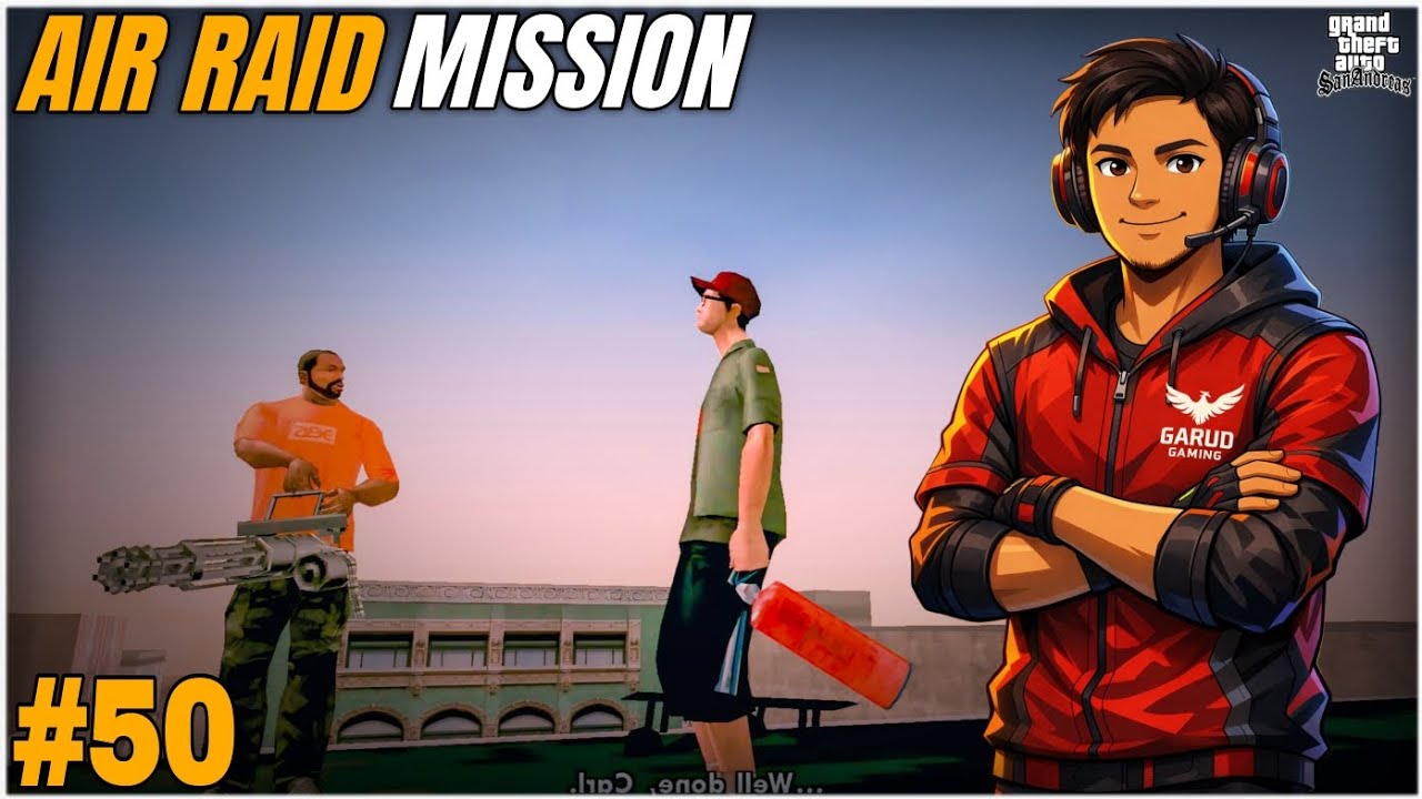 GTA San Andreas Air Raid Mission 😱 RC Planes Ne Dimag Kharab Kar Diya | Gameplay #50