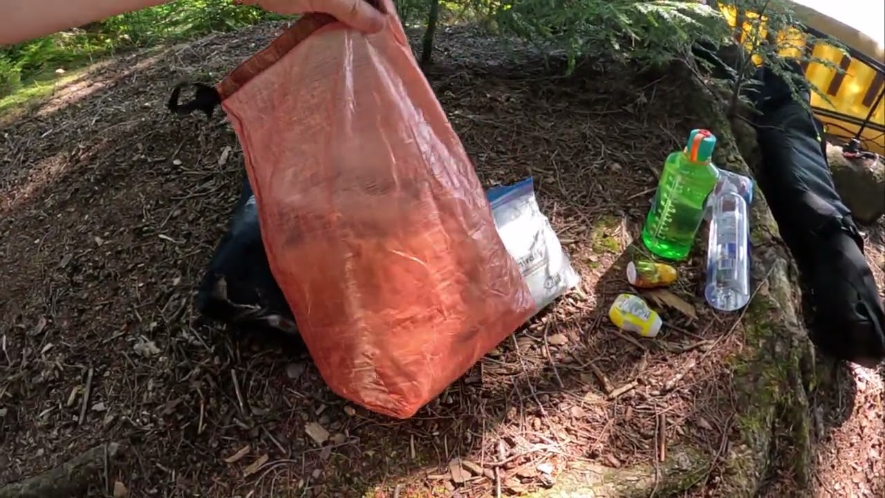 Gear Review   Terrain UL   Large Bear Bag   Dyneema #BearHang #UltraLight #AlgonquinPark #GearReview