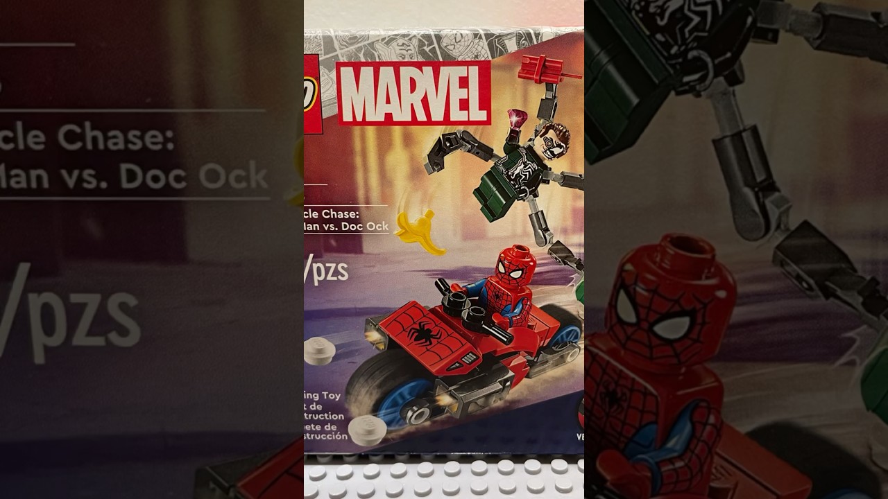 Lego Marvel - 76275 Chase: Spider-Man Vs Doc Ock #lego #stopmotion #spiderman #docock