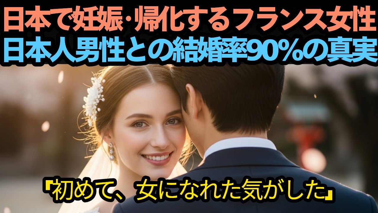 日本に来ると妊娠して帰化するフランス人女性たち、日本人男性と結婚する確率90%超えの衝撃的な理由 | 海外感動秘話