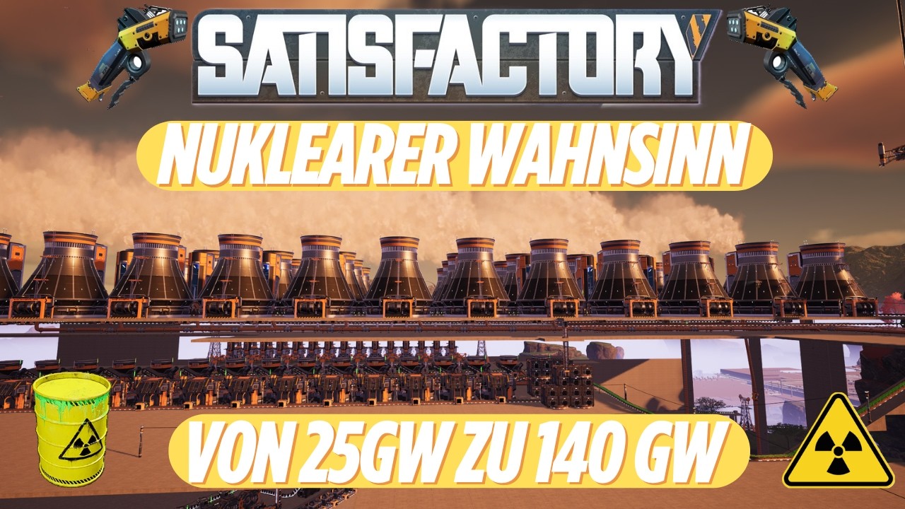 Let´s Play Satisfactory ⚙️024 | AKW Bau eskaliert