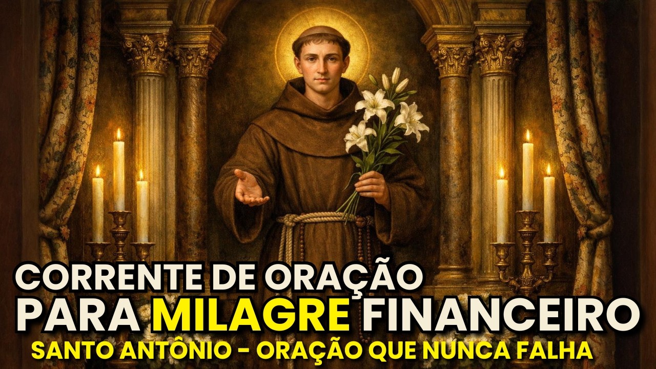 Santo Antônio vai liberar sua vitória financeira HOJE! 🙏💰