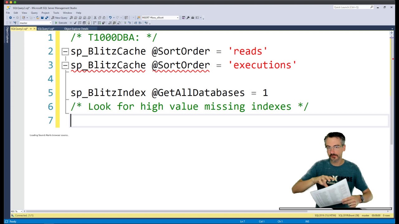 Watch Brent Analyze Your Wait Stats, Day 2