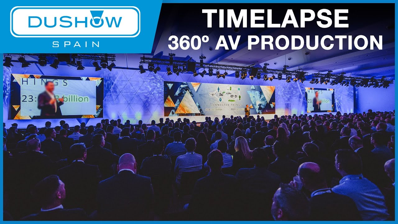 Corporate Event Timelapse | 360&ordm; AV production Service | DUSHOW Spain