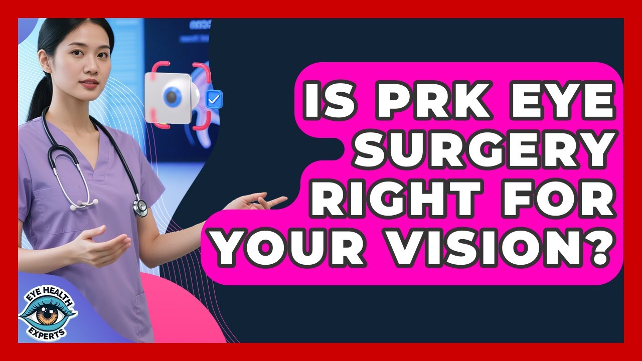 Is PRK Eye Surgery Right For Your Vision? - Eye Health Experts