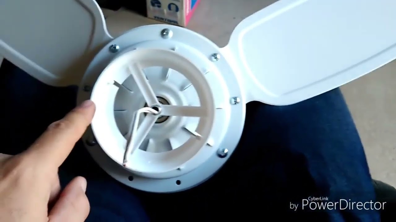 Como MONTAR VENTILADOR DE TETO Simples Passo a Passo