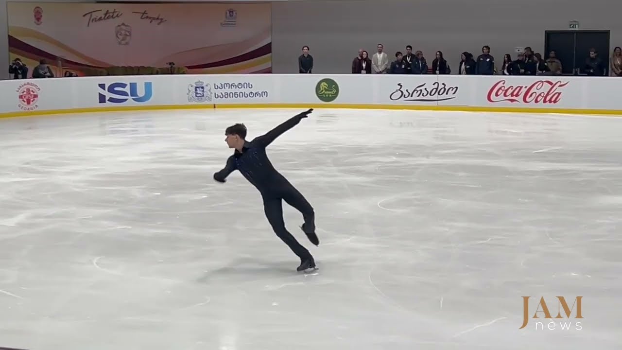 Adam Hagara (SVK) Trialeti Trophy 2025 / #FigureSkating /JAMnews English