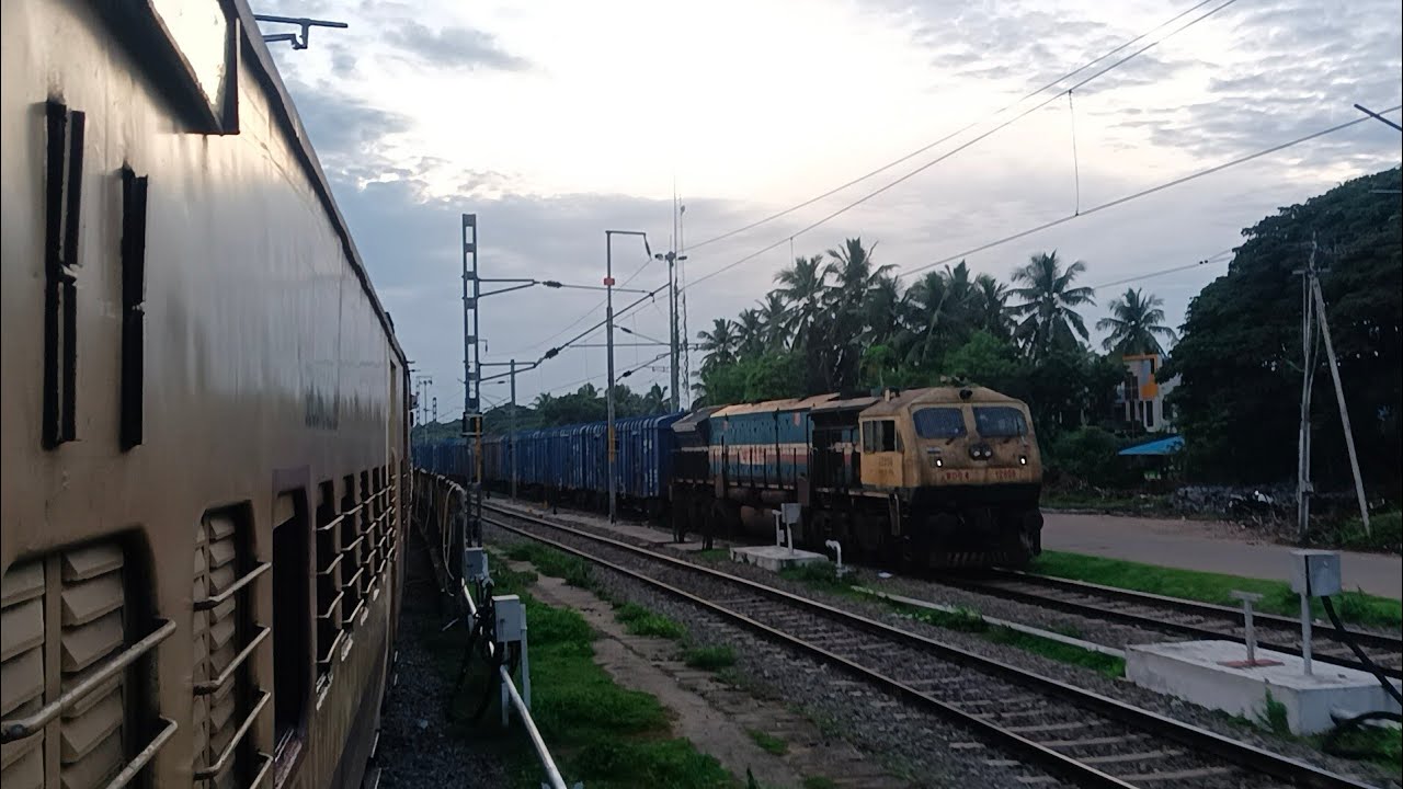 THIRUVARUR - KARAIKUDI ELECTRIFICATION UPDATE THIS VIDEO SHOOTED OCTOBER 25 #indianrailways #train 