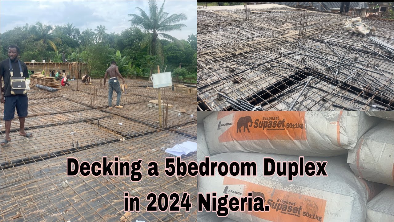 Casting a 304sqm Decking; cost of material and labour