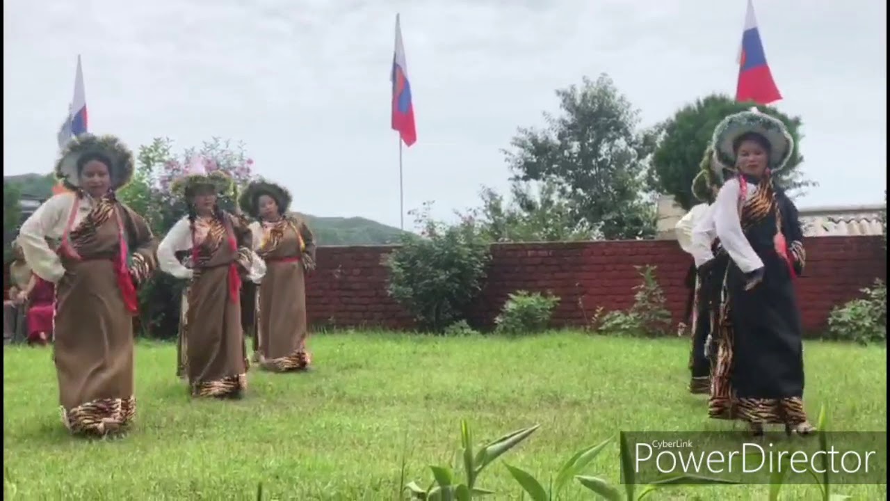 Tibetan dance in kamrao part 1