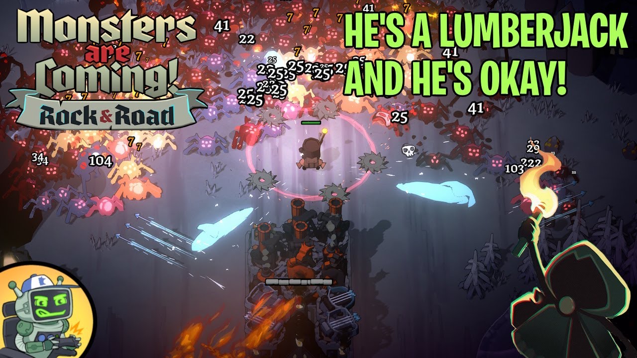 Lumberjacking It | Monsters Are Coming: Rock & Road