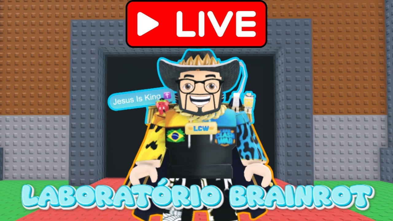 🔥 LABORATÓRIO BRAINROT - JOGO DO LUAN CLASH WAR + ADMIN ABUSE INSANO! 😱