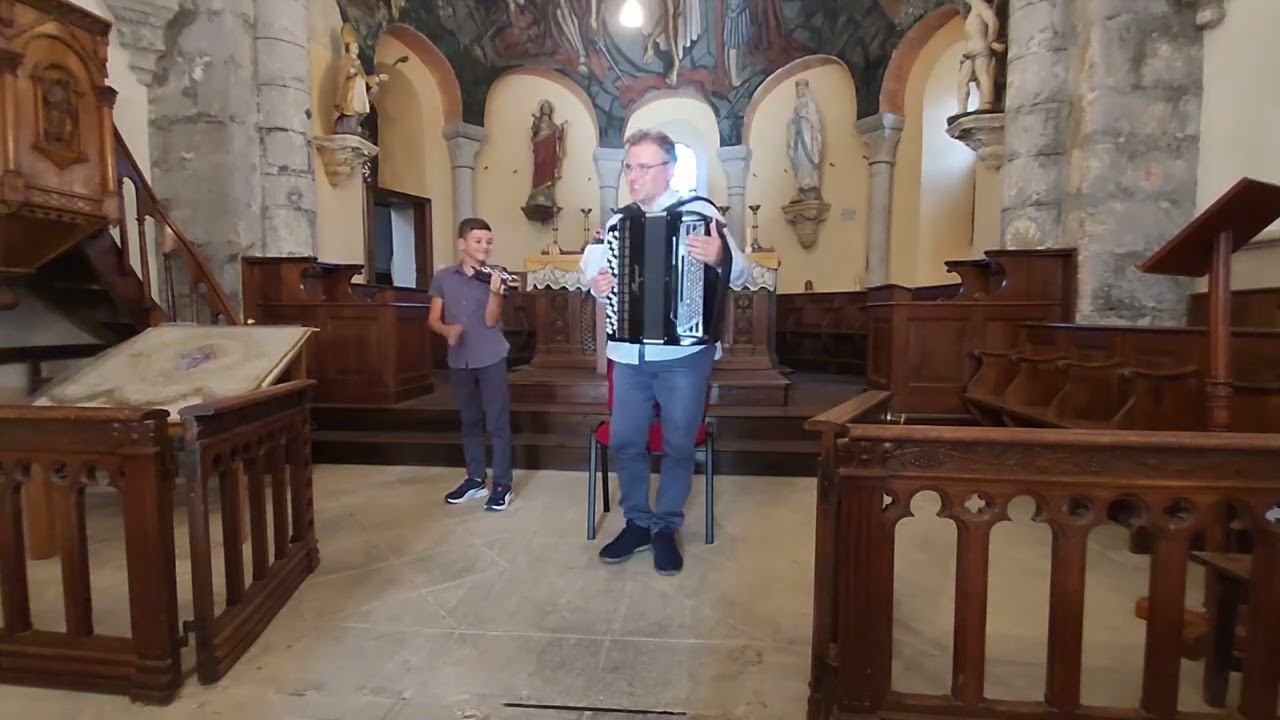 Bogdan-Roman JBANOV (accordina/bayan) Badinerie-Bach, Neobachiane-E.Derbenko, Avé Maria de Caccini
