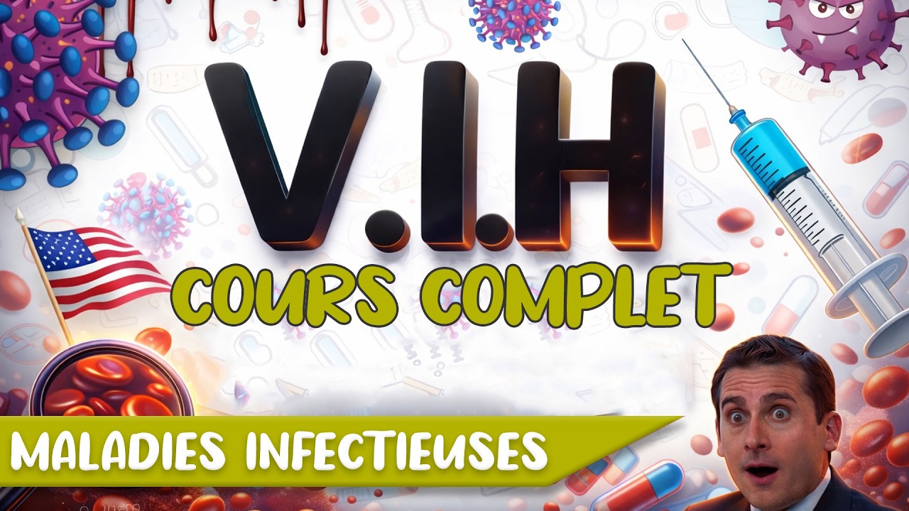 Comprendre Facilement Le VIH (SIDA): Transmission, Physiopath, Diagnostic, Complications, Traitement