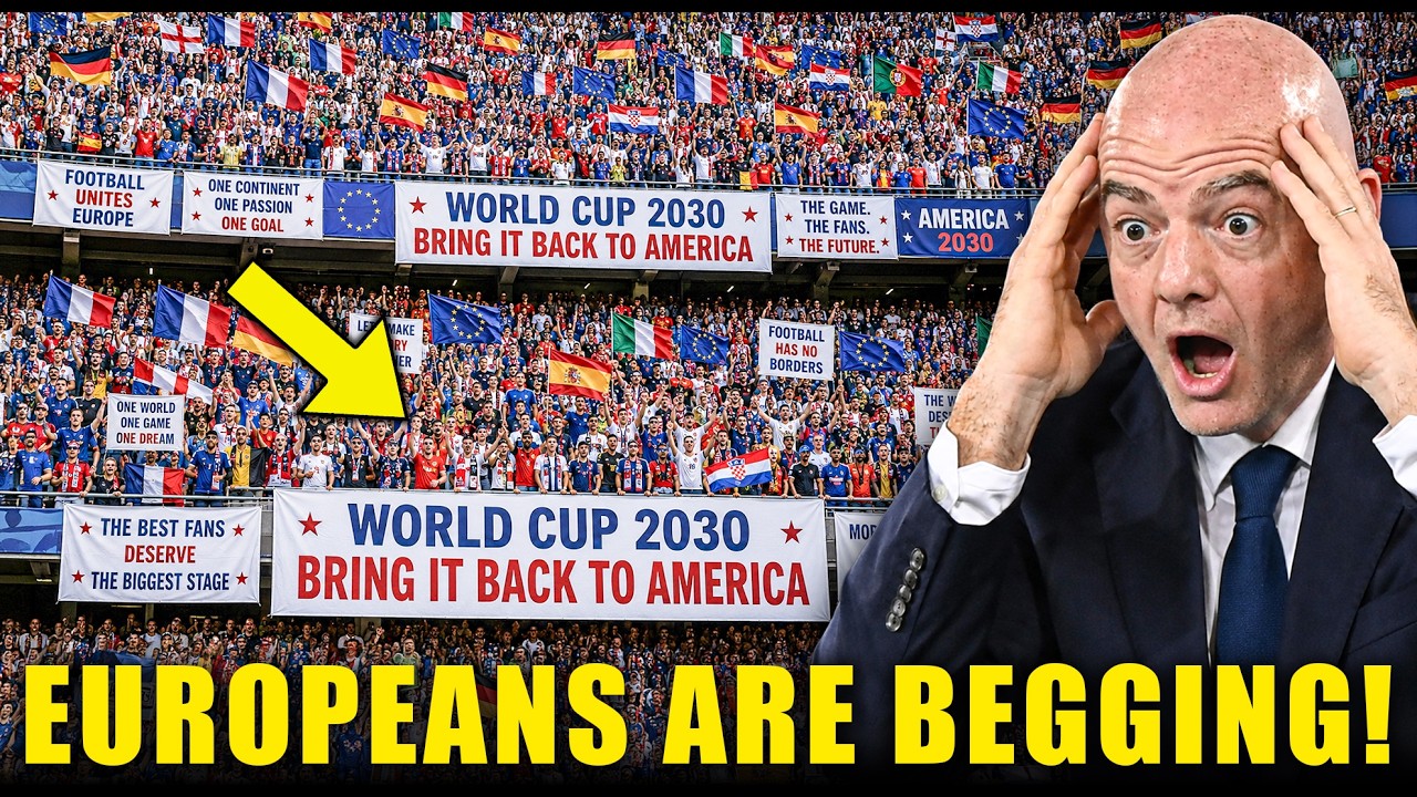 Europeans Are Begging America To Host The Next World Cup 2030 &mdash;Left Millions of Americans Speechless