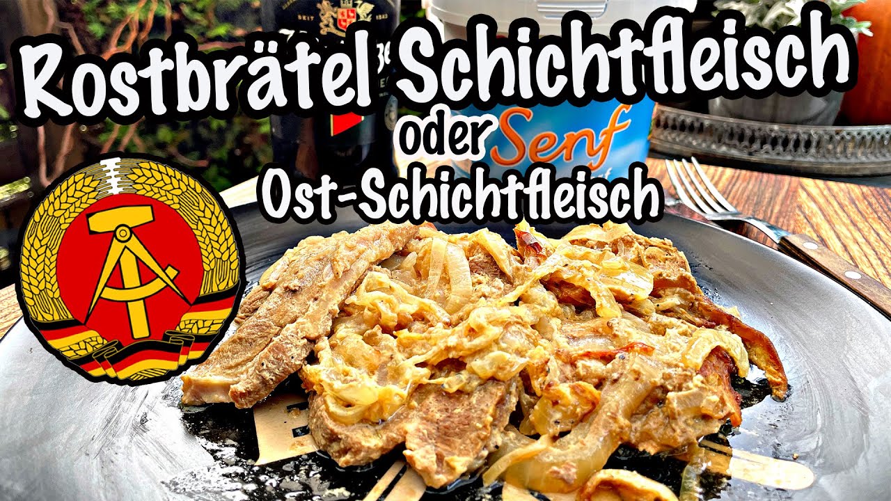 Rostbrätel Schichtfleisch aus dem Dutch Oven | Ostschichtfleisch | The BBQ BEAR