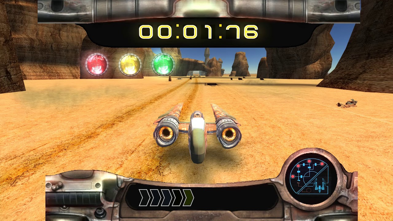 KotOR - Beating Tattoine Swoop Record