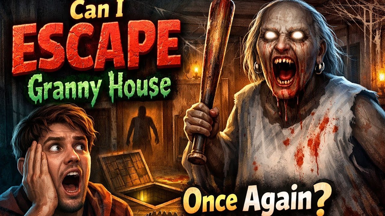 Once Again in granny house😱😱😱