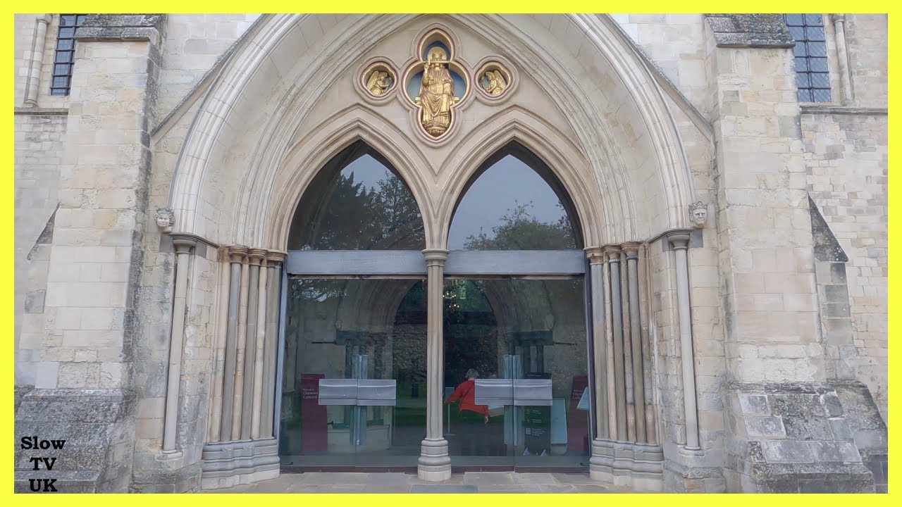 【4K | ASMR】Medieval Cathedral Ambience and Walking Tour - Chichester Cathedral