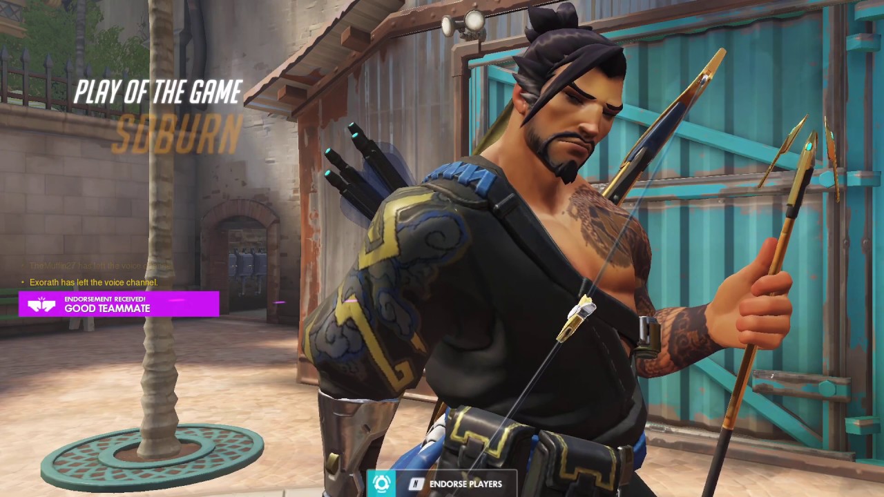 Hanzo vs Season 19 Meta - SDBurn! [ OVERWATCH SEASON 19 TOP 500 ]