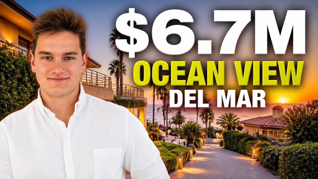Touring $6.7M OCEAN View Home in Del Mar 92014 | Full Property Tour