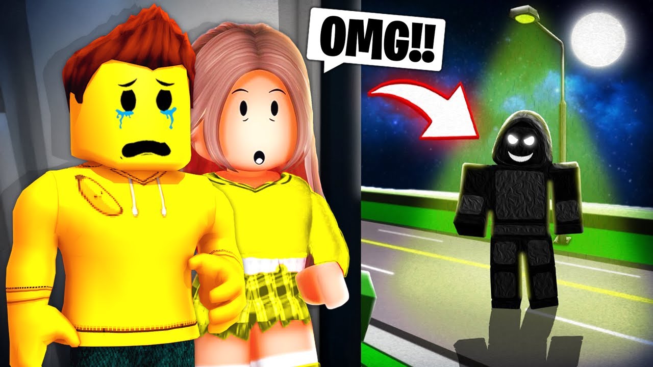 Meine KLEINE SCHWESTER wird vom STLAKER VERFOLGT in Roblox Snapchat!