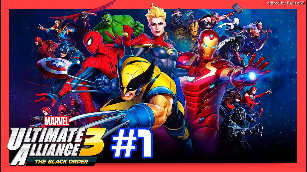 Marvel Ultimate Alliance 3: The Black Order (100%) walkthrough part 1