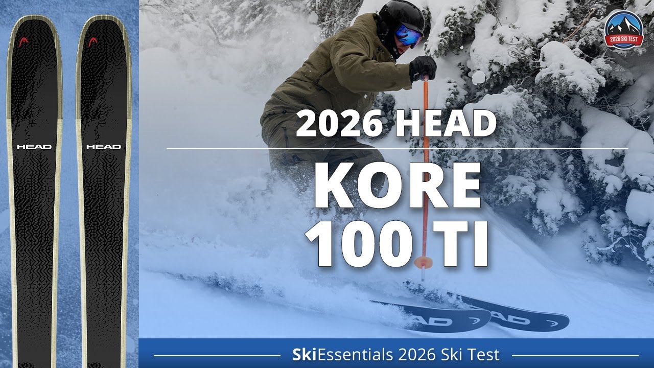 Обзор лыж Head Kore 100 Ti 2026 года — SkiEssentials