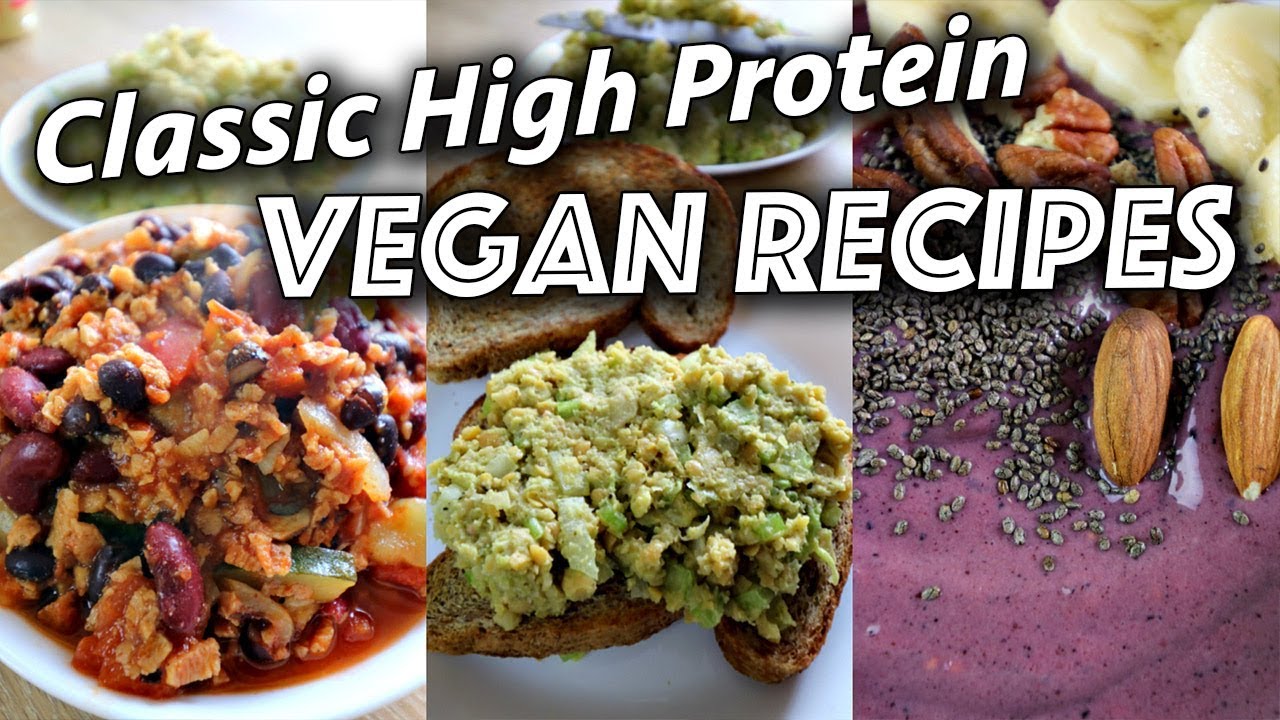 EASY HIGH PROTEIN VEGAN RECIPES (healthy & delicious)