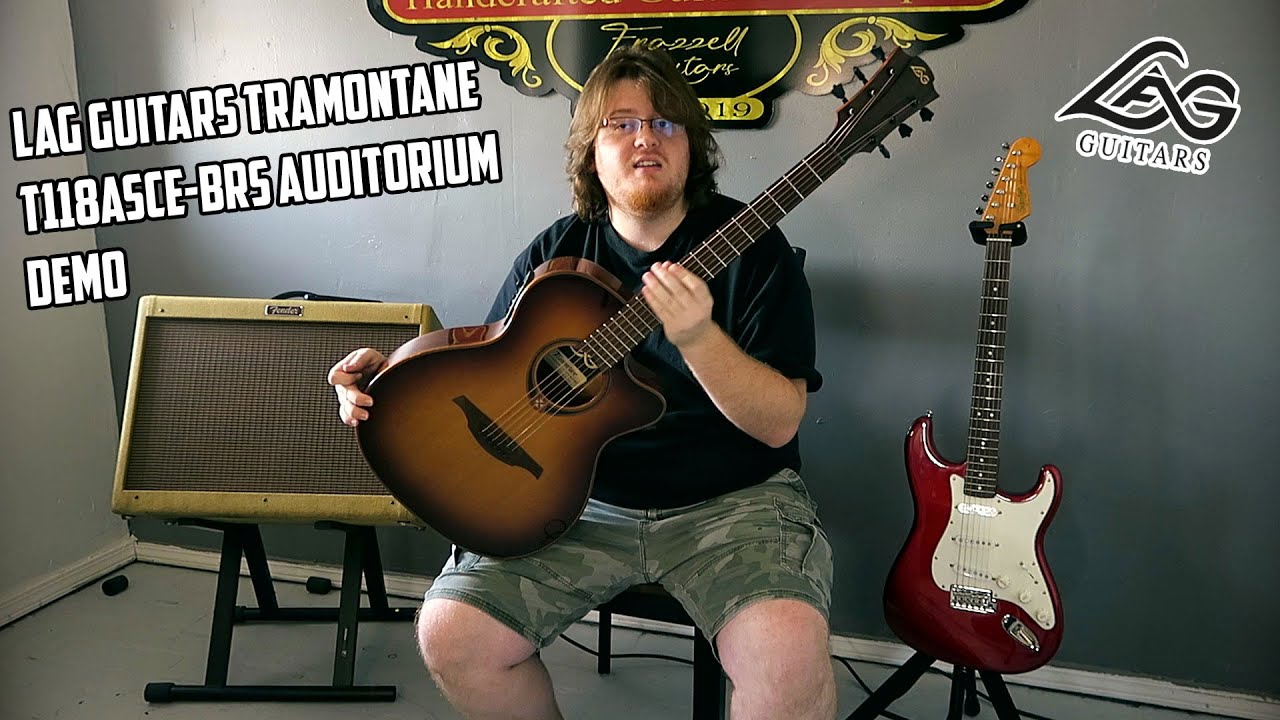 Lag T118ASCE-BRS Tramontane Demo and Review