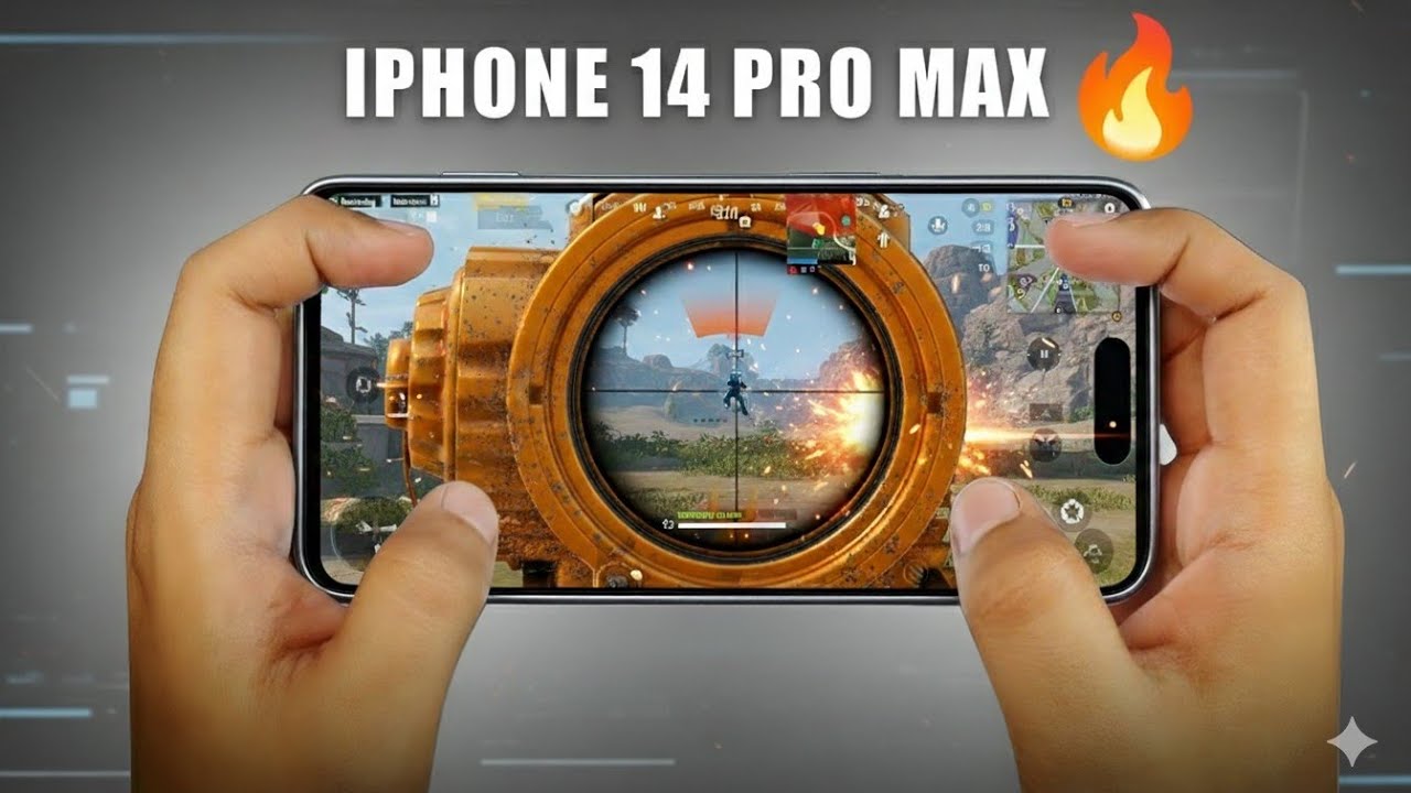 IPHONE 14 PRO MAX HANDCAM IN 2026🔥/Super Smooth+120 FPS PUBG Gaming Test😍