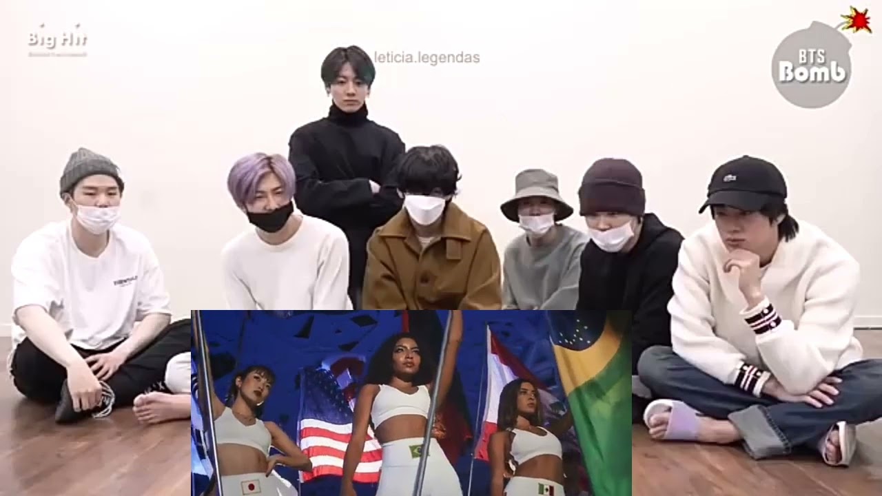 bts reagindo a now united