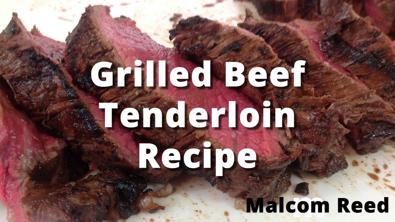 Grilled Whole Beef Tenderloin Recipe | How To Trim and Grill a Beef Tenderloin