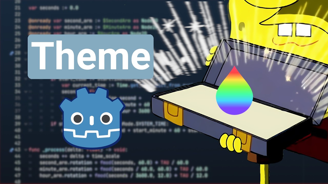 Como customizar as interfaces do seu jogo no Godot usando Themes!