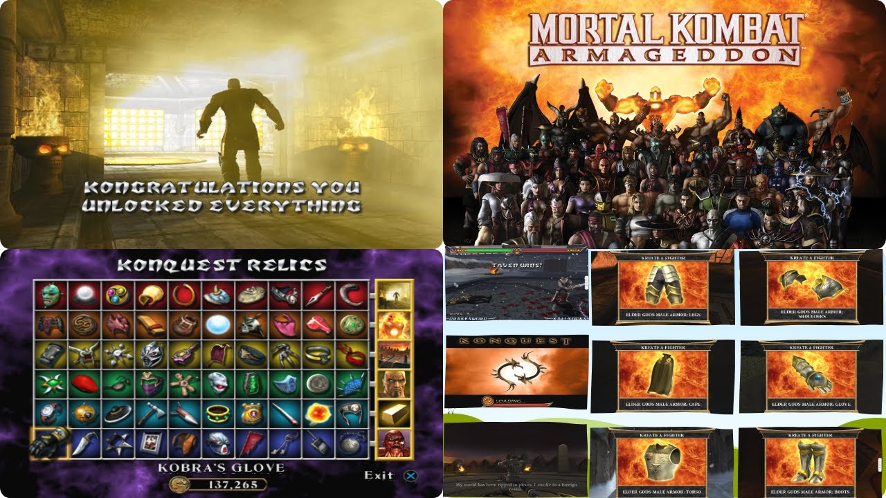 Mortal Kombat: Armageddon | Full Game Walkthrough (No Commentary)ALL PRİZE (60/60)