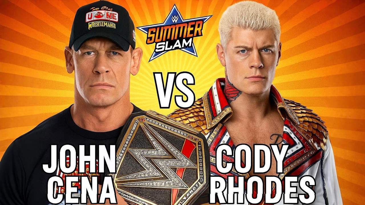 John Cena vs. Cody Rhodes - Street Fight for the Undisputed WWE Championship SummerSlam 2025 WWE2K25