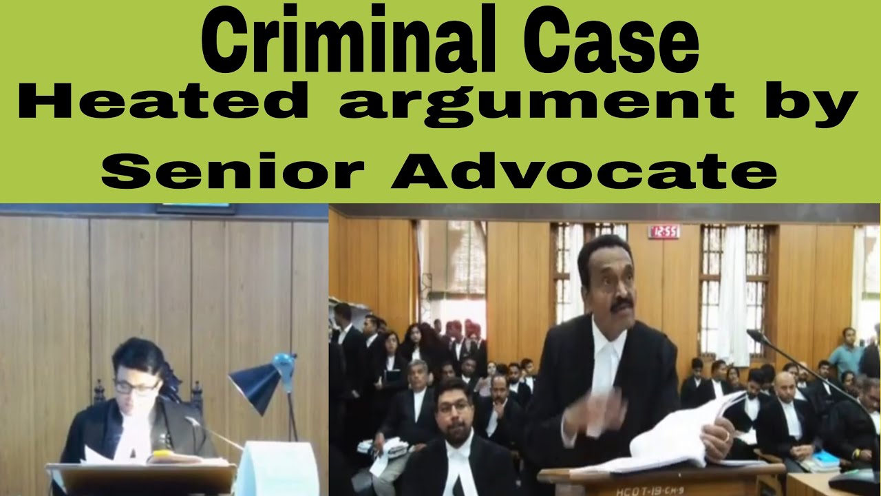 Criminal Case // Heated argument by Senior Advocate // Karnataka High Court