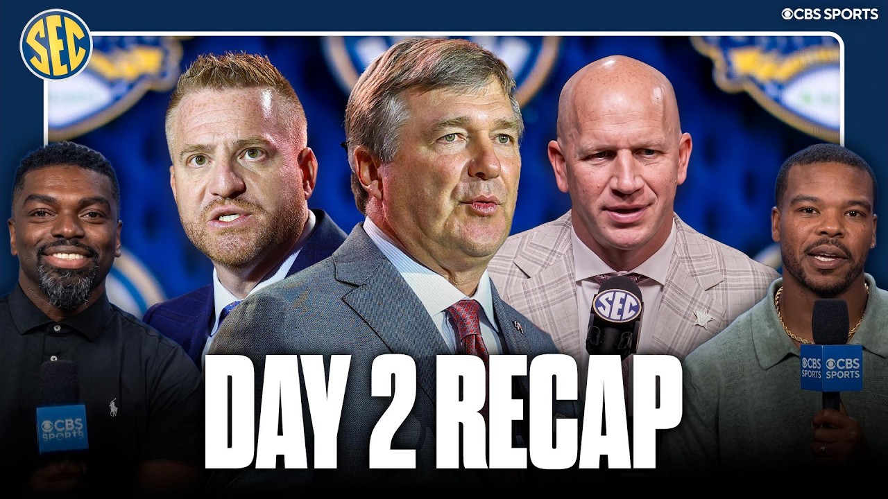 SEC Media Days: Georgia aims for 3rd straight SEC title, Alex Golesh era begins at Auburn, & More