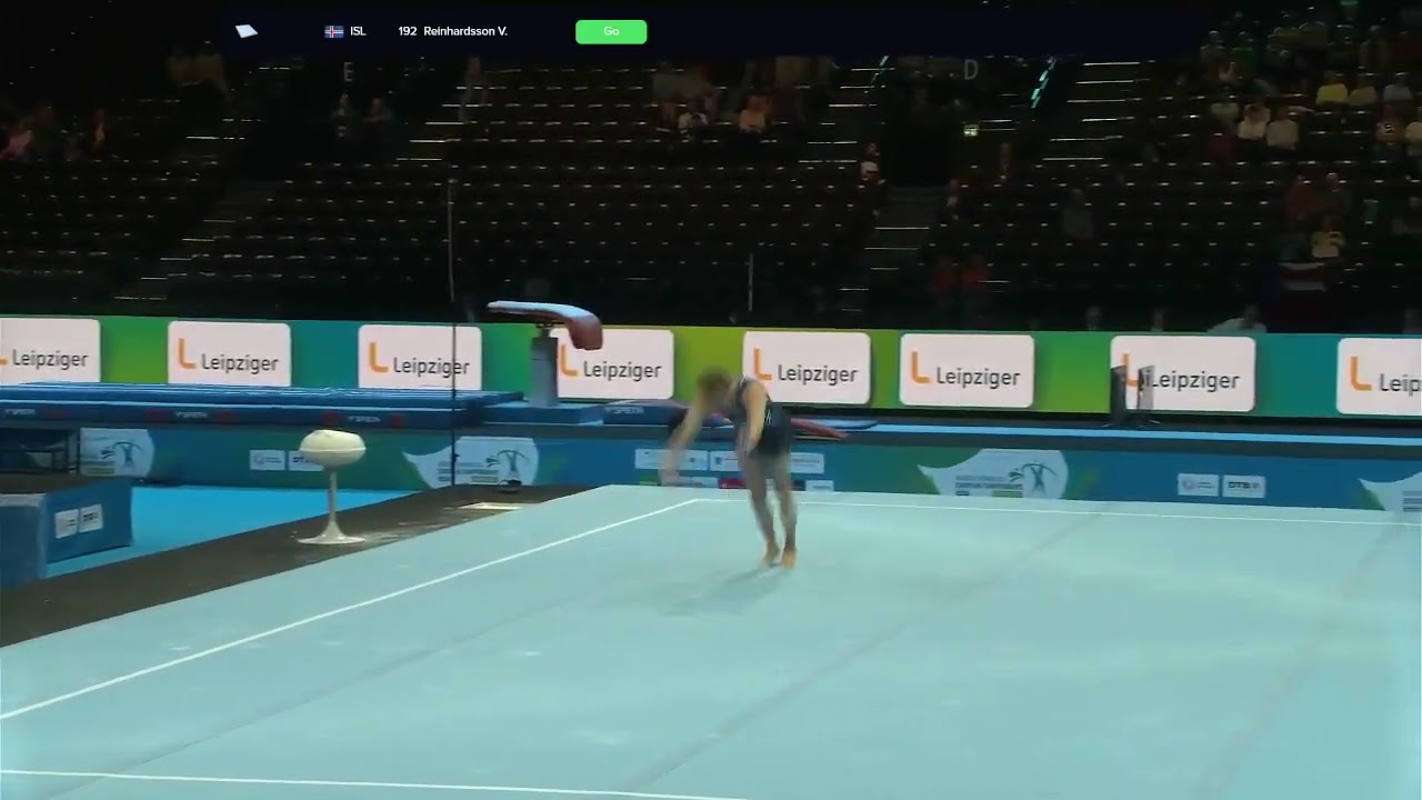 Valgard Reinhardsson. 2025 European Championships. Qual/TF. FX