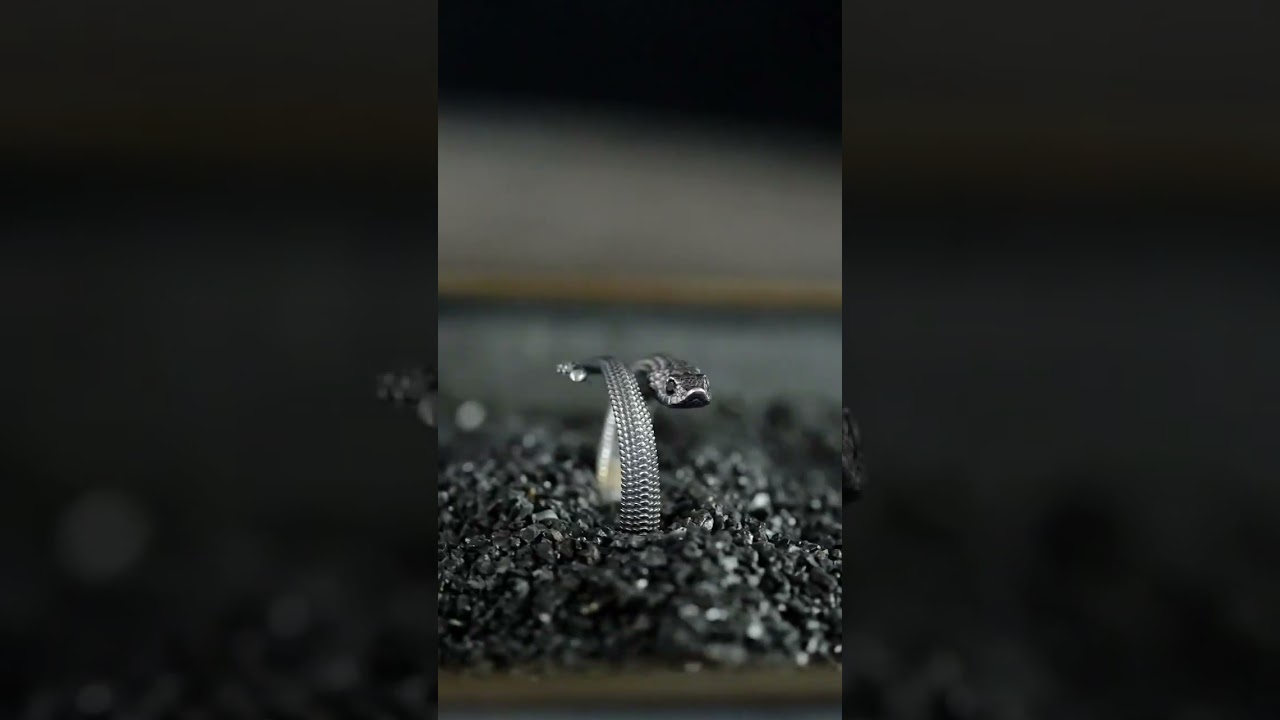 COPPERTIST.WU| Hognose snake ring 