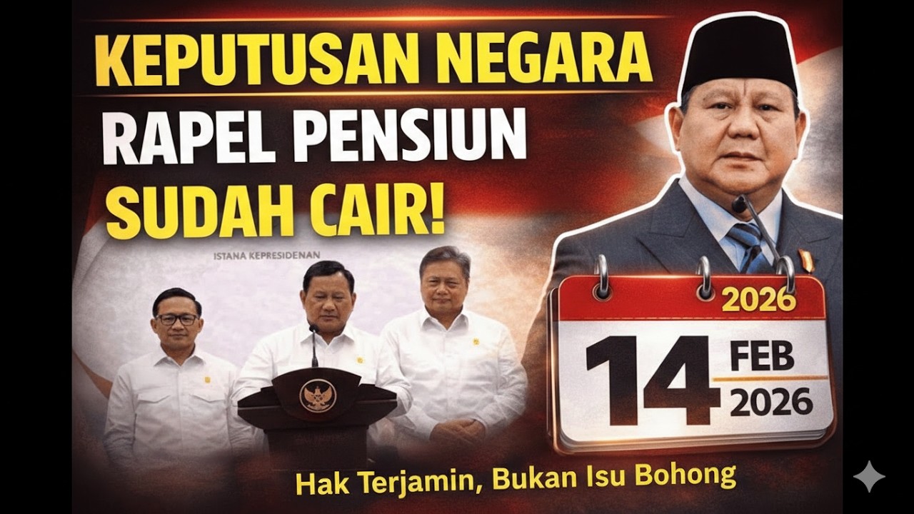 Resmi dari TASPEN: Rapel Pensiun Cair, Ini Jadwal 2026