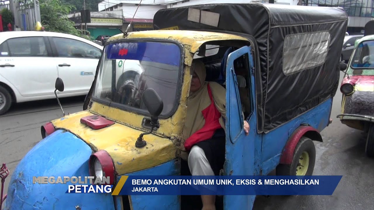 Megapolitan Petang | Eksistensi Bemo di Jakarta